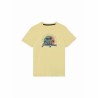 Maglia a Maniche Corte per Bambini Jack & Jones Jjsummer Smu Vibe Tee Giallo