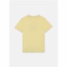 Maglia a Maniche Corte per Bambini Jack & Jones Jjsummer Smu Vibe Tee Giallo