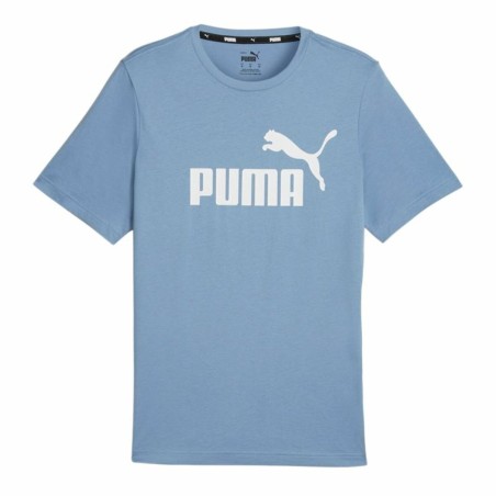 Maglia a Maniche Corte Uomo Puma Essentials Zen Indaco