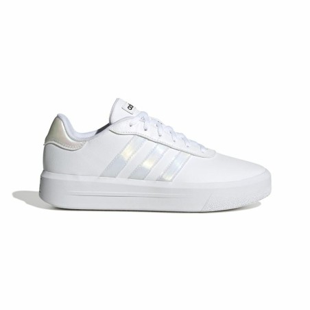 Scarpe Sportive da Donna Adidas Court Platform Bianco
