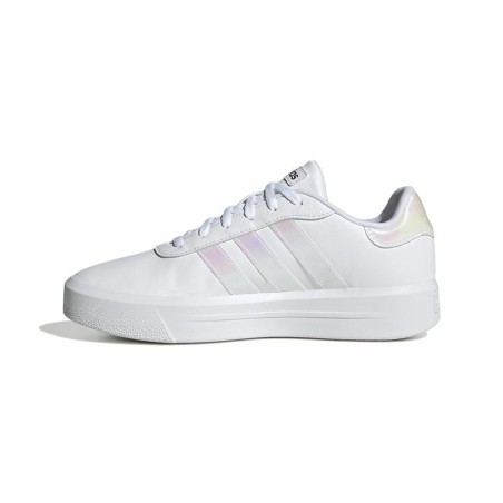 Scarpe Sportive da Donna Adidas Court Platform Bianco