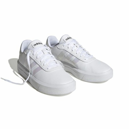 Scarpe Sportive da Donna Adidas Court Platform Bianco