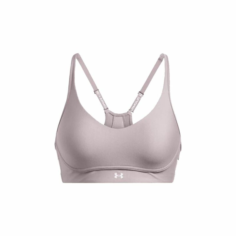 Reggiseno Sportivo Under Armour Infinity Hig Grigio Reggiseno Sportivo Under Armour Infinity Hig Grigio
