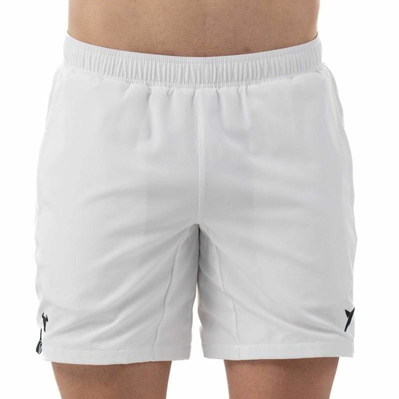 Pantaloni Corti Sportivi da Uomo Drop Shot Abian Campa Bianco Pantaloni Corti Sportivi da Uomo Drop Shot Abian Campa Bianco
