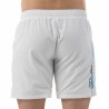 Pantaloni Corti Sportivi da Uomo Drop Shot Abian Campa Bianco