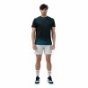 Pantaloni Corti Sportivi da Uomo Drop Shot Abian Campa Bianco