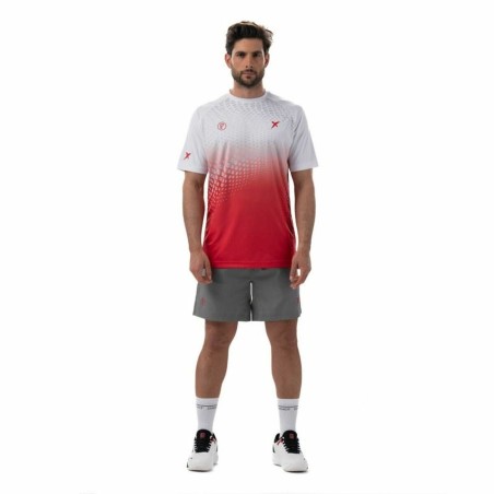 Pantaloni Corti Sportivi da Uomo Drop Shot Benara Lima Grigio