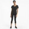 Pantalone Lungo Sportivo Puma Train Favorite Forever High Waist 3/4 Nero Donna