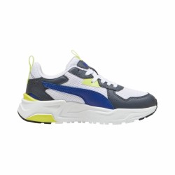 Scarpe da Tennis Casual Bambino Puma Trinity Lite Bianco