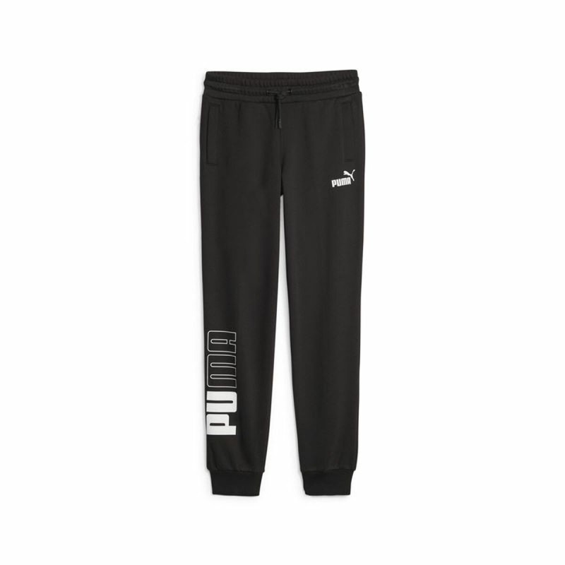 Pantalone di Tuta per Bambini Puma Power Colorblock Nero Pantalone di Tuta per Bambini Puma Power Colorblock Nero