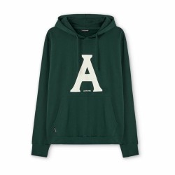 Felpa con Cappuccio Uomo Astore Socaci Verde scuro