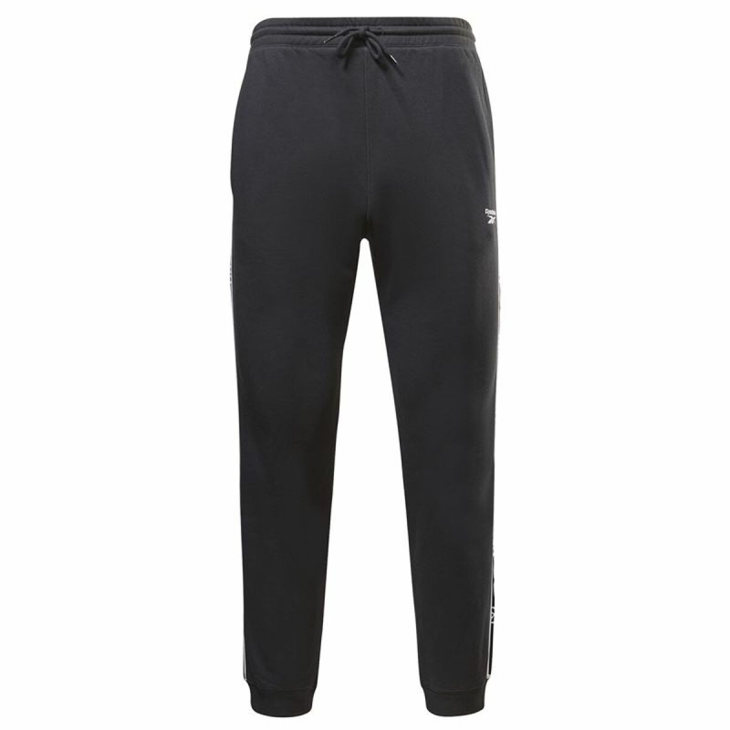 Pantalone Lungo Sportivo Reebok Ri Tape Nero Pantalone Lungo Sportivo Reebok Ri Tape Nero