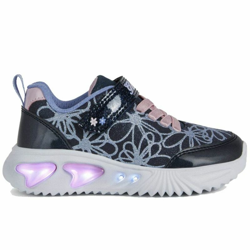 Scarpe da Tennis Casual Bambino Geox Assiter Blu Marino Scarpe da Tennis Casual Bambino Geox Assiter Blu Marino