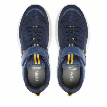 Scarpe Sportive per Bambini Geox J Aril Bungee Blu Marino
