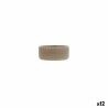 Set da Aperitivo Ariane Porous Beige Ceramica 12 cm (12 Unità)