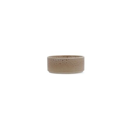 Set da Aperitivo Ariane Porous Beige Ceramica 12 cm (12 Unità)