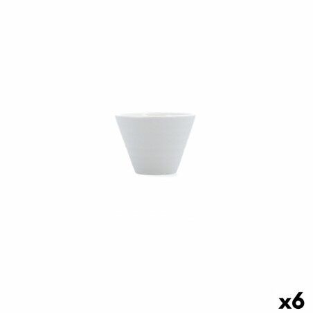 Set da Aperitivo Ariane Artisan Bianco Ceramica 11 cm (6 Unità)