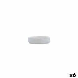 Set da Aperitivo Ariane Artisan Bianco Ceramica 12 cm (6 Unità)