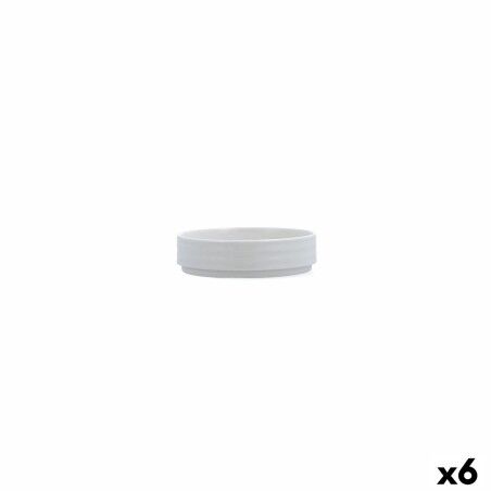 Set da Aperitivo Ariane Artisan Bianco Ceramica 12 cm (6 Unità)