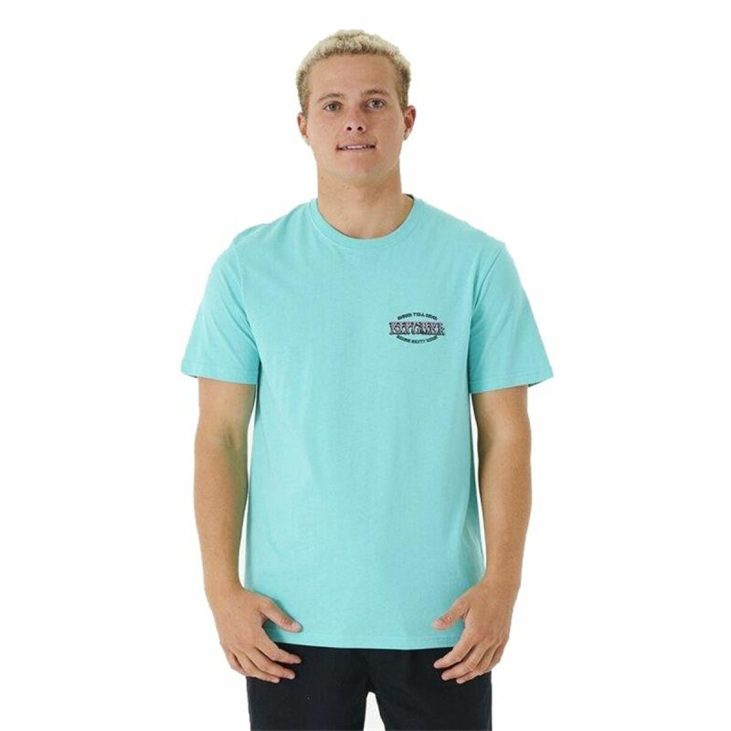Maglia Rip Curl Slasher Acquamarina Uomo Maglia Rip Curl Slasher Acquamarina Uomo