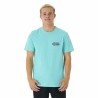 Maglia Rip Curl Slasher Acquamarina Uomo