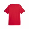 Maglia a Maniche Corte Uomo Puma Ferrari Race Tonal B Rosso