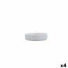Set da Aperitivo Ariane Artisan Bianco Ceramica Ø 14 cm (4 Unità)