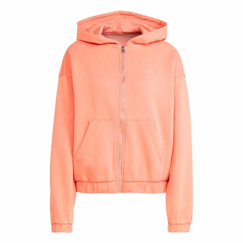 Felpa con Cappuccio Donna Adidas All Szn Salmone Felpa con Cappuccio Donna Adidas All Szn Salmone