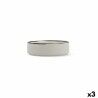 Set da Aperitivo Ariane Vital Filo Bianco Ceramica Ø 18 cm (3 Unità)