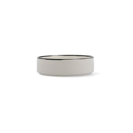 Set da Aperitivo Ariane Vital Filo Bianco Ceramica Ø 18 cm (3 Unità)