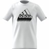 Maglia a Maniche Corte Bambino Adidas B Bos Retro Bianco