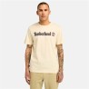 Maglia a Maniche Corte Uomo Timberland Kennebec River Linear Logo