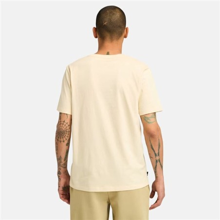 Maglia a Maniche Corte Uomo Timberland Kennebec River Linear Logo