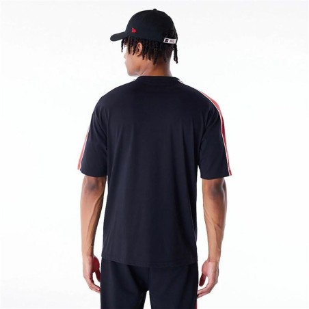 Maglia a Maniche Corte Uomo New Era NBA PANEL OS Chicago Bulls Nero