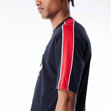 Maglia a Maniche Corte Uomo New Era NBA PANEL OS Chicago Bulls Nero