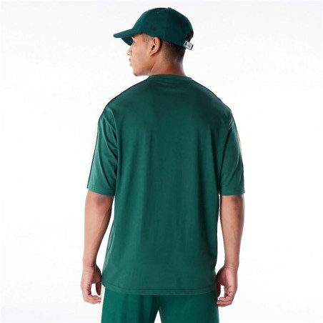 Maglia a Maniche Corte Uomo New Era NBA PANEL OS Milwaukee Bucks Verde Chiaro