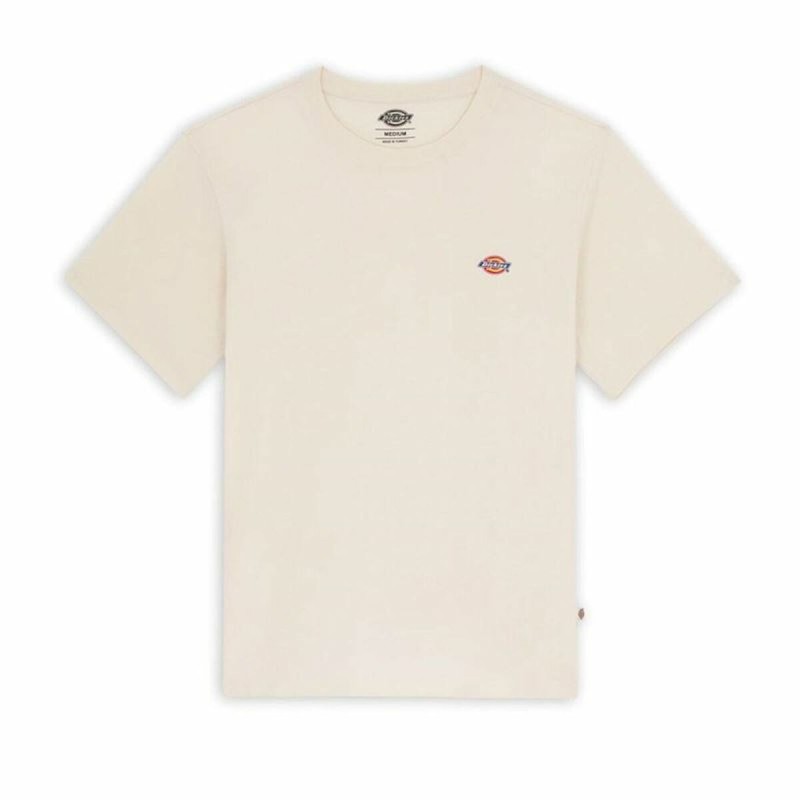 Maglia a Maniche Corte Uomo Dickies Ss Mapleton Beige Maglia a Maniche Corte Uomo Dickies Ss Mapleton Beige