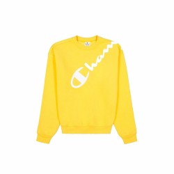 Felpa senza Cappuccio Donna Champion Giallo
