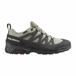 Scarpe da Running per Adulti Salomon X Ward Beige Grigio scuro GORE-TEX Pelle Montagna
