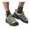 Scarpe da Running per Adulti Salomon X Ward Beige Grigio scuro GORE-TEX Pelle Montagna