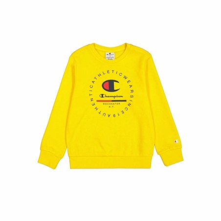Felpa senza Cappuccio Uomo Champion Giallo