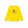 Felpa senza Cappuccio Uomo Champion Giallo