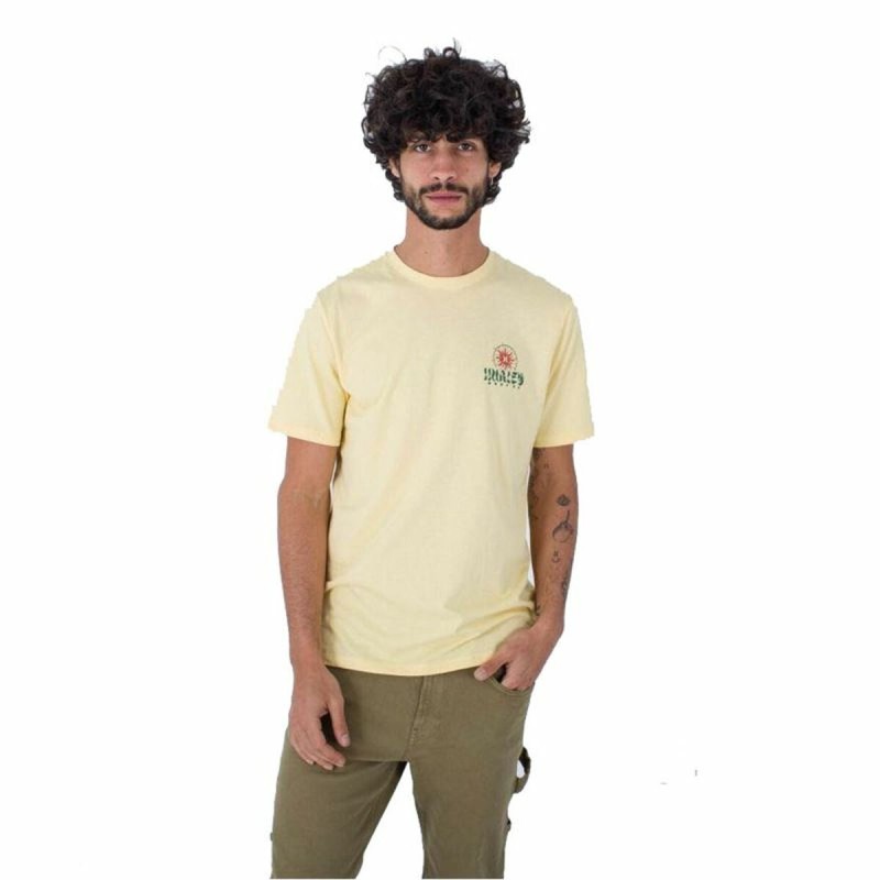 Maglia Hurley Evd Exp Sun Is Shinning Giallo Uomo Maglia Hurley Evd Exp Sun Is Shinning Giallo Uomo