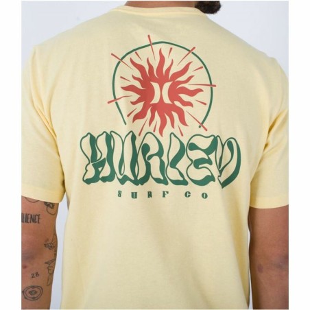 Maglia Hurley Evd Exp Sun Is Shinning Giallo Uomo