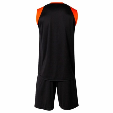 Completo Sportivo per Adulti Joma Sport Final II Nero Multicolore 2 Pezzi