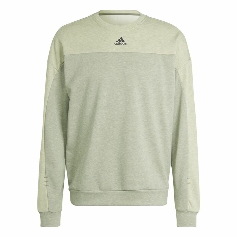 Felpa senza Cappuccio Uomo Adidas Mel Crw Beige Felpa senza Cappuccio Uomo Adidas Mel Crw Beige