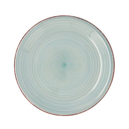 Piatto da pranzo Quid Vita Aqua Turchese Ceramica Ø 27 cm (12 Unità)