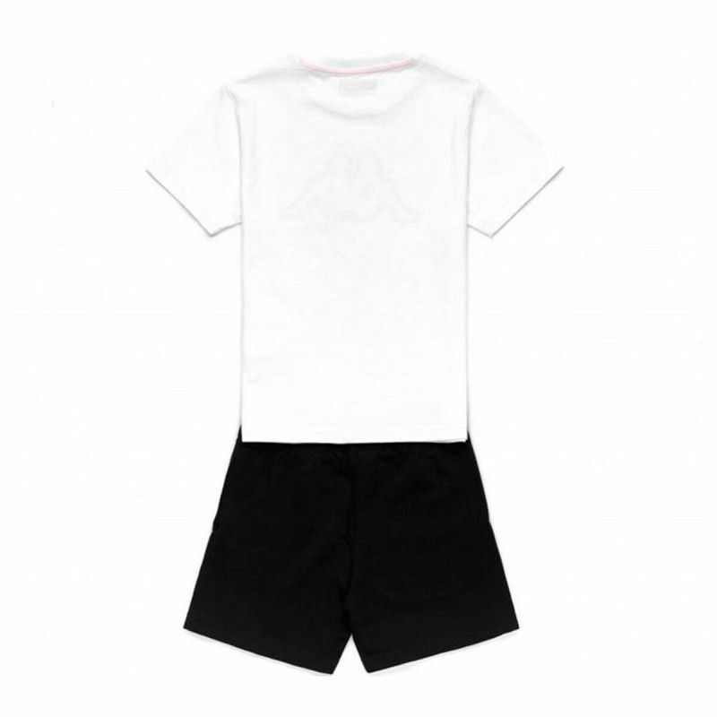 Completo Sportivo per Bambini Kappa Balme Bianco Completo Sportivo per Bambini Kappa Balme Bianco