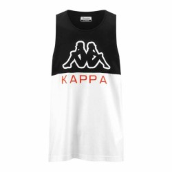 Maglia Smanicata da Uomo Kappa Eric CKD Bianco Nero