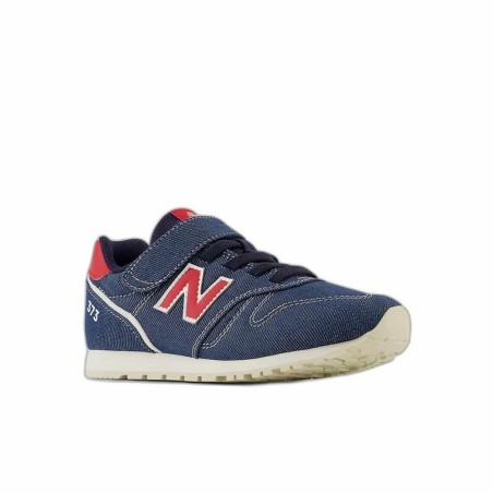Scarpe da Tennis Casual Bambino New Balance 373 Bungee Blu Marino